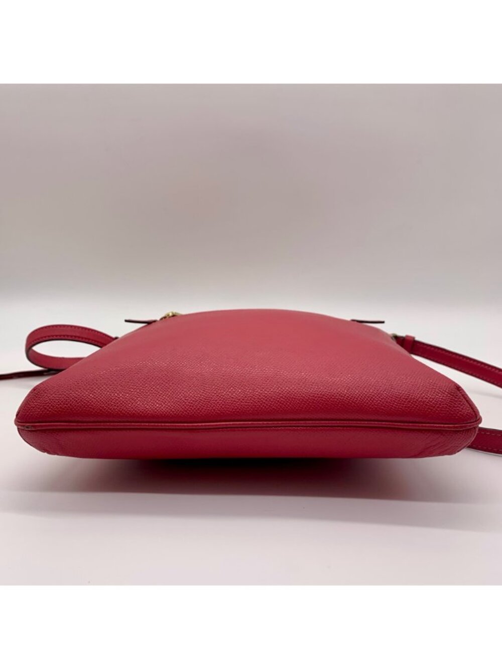 Coach Pink Pebbled Leather Rowan File Bag - Picture 5 of 11